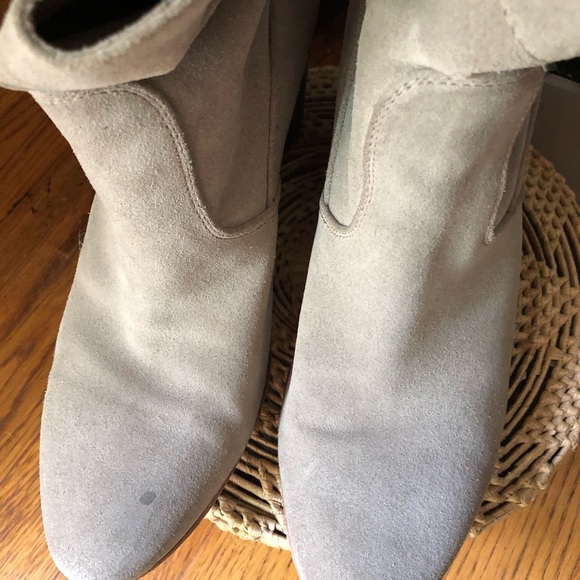 Alberto Fermani Chiara Italian Suede Ankle Boots Slouchy Euro 40 Size 8 - Picture 8 of 9